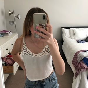 Free people cropped tank top